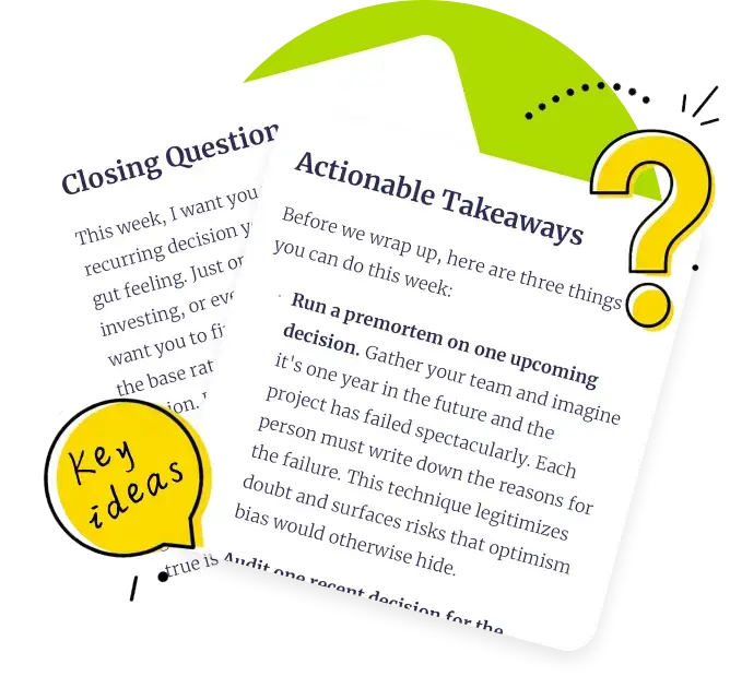 Structured retention diagram showing book breakdown with intro, key insights, and takeaways